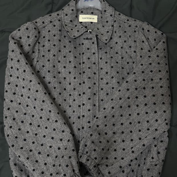 펀프롬펀 도트 블루종