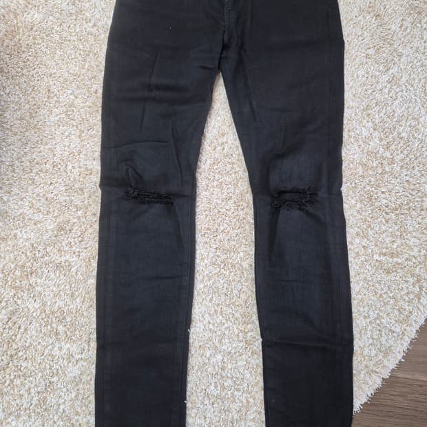 언더커버 얇은 블랙 슬림 디스진