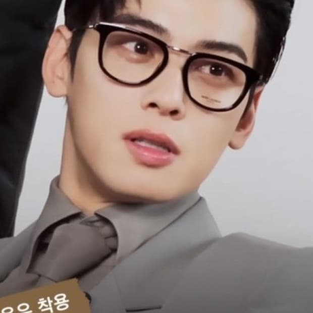 생로랑 안경 차은우모델 sl753