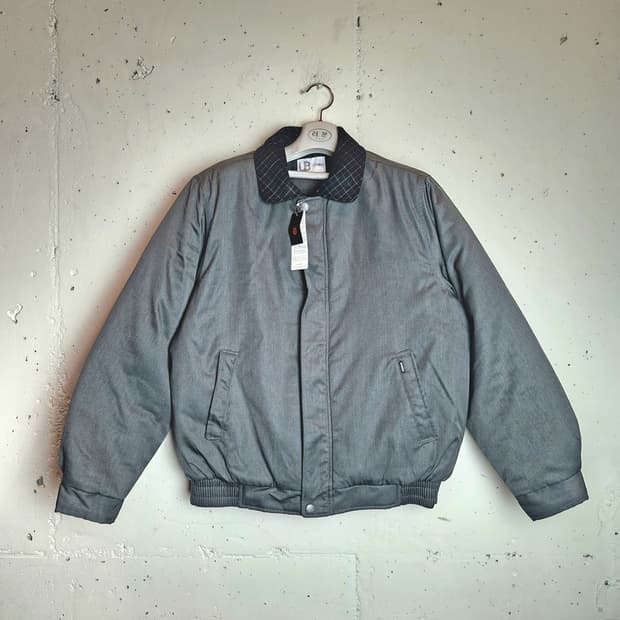 작업복 회색 블루종 봄버 자켓 새상품