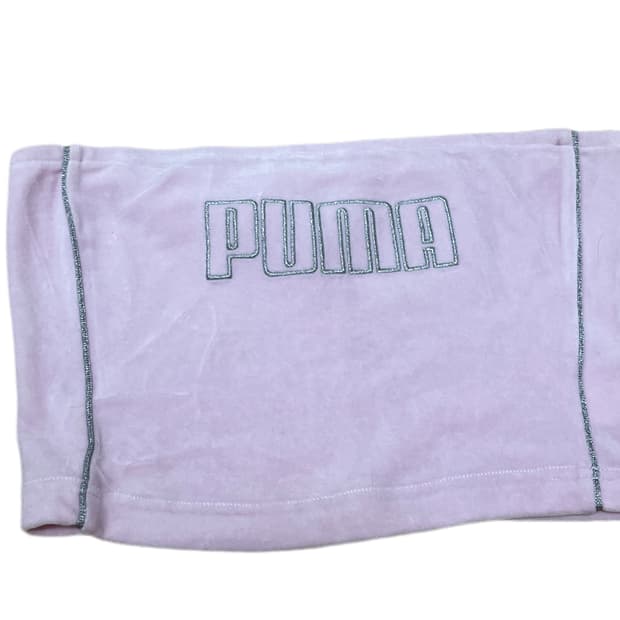 Puma pink velour top