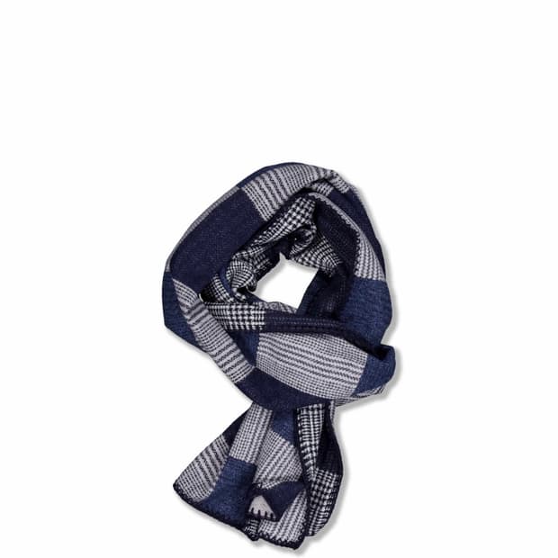 퍼렌 플러피 코튼 스카프 네이비 택달린 새상품