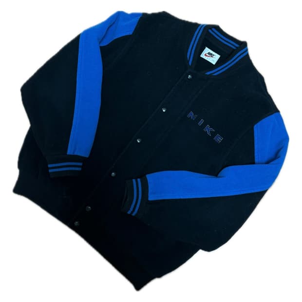 나이키 90s 바시티 점퍼 블루 100사이즈