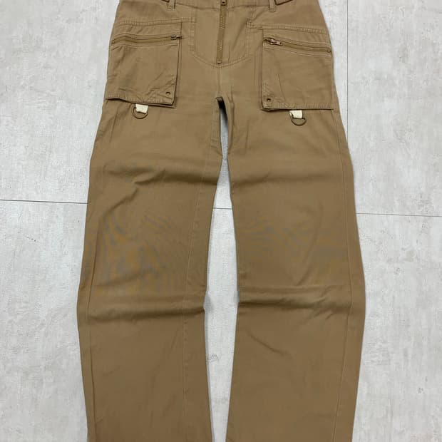 mouthvalley 베이지 카고 팬츠 #611