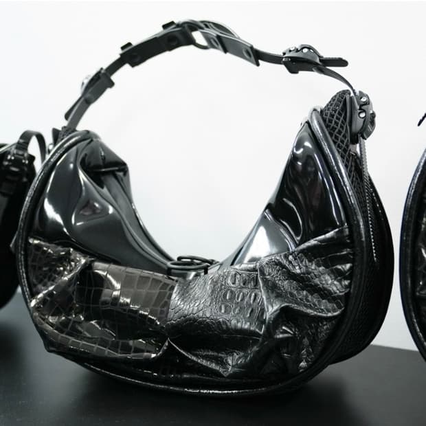 Junya Watanabe X Innerraum half moon bag
