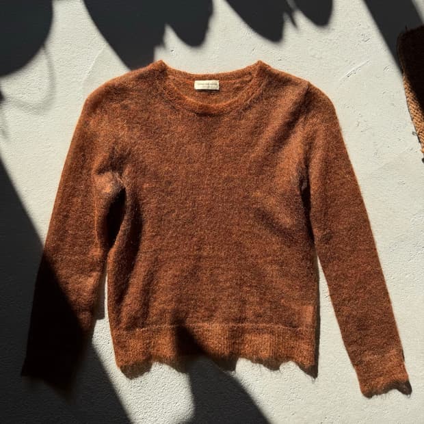 mohair round knit