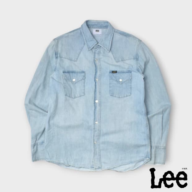 LEE 리 웨스턴 데님 셔츠 청남방 N0598