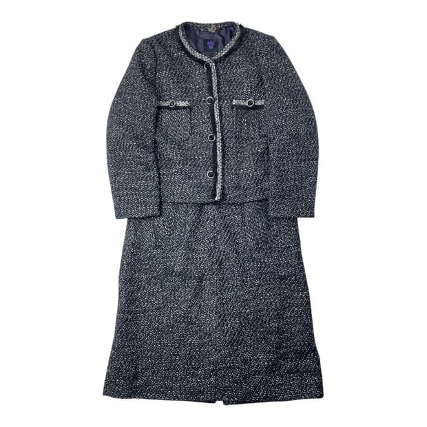 [중고] 안나수이 트위드 투피스 세트