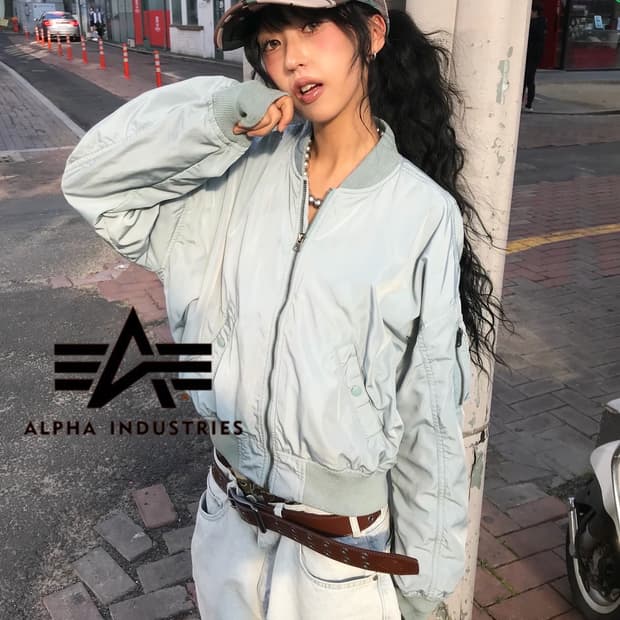 알파인더스트리 바람막이 자켓