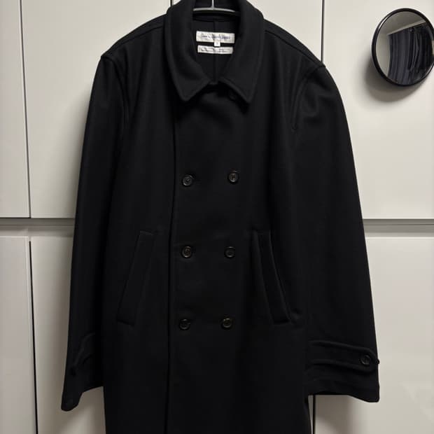 comme des garson shirt 피코트 블랙