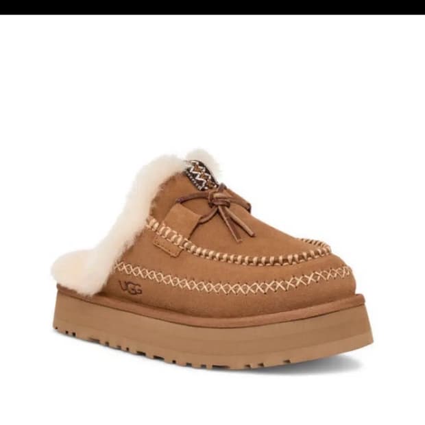 Ugg 어그 스티치 디스케드 슬리퍼 (체스트넛 7)