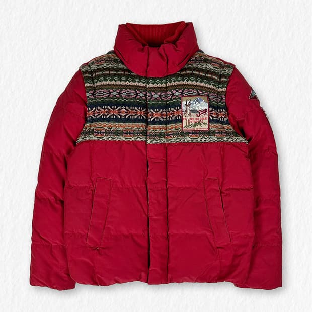 JEEP 소매 탈부착 오리털 패딩