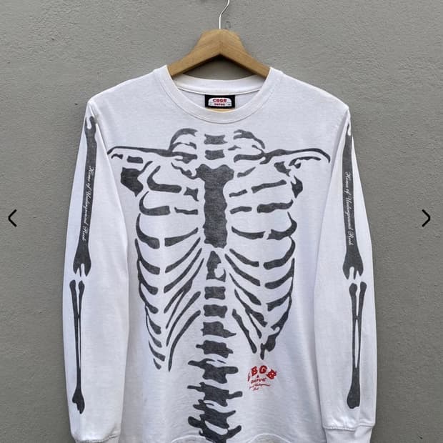 CBGB OMFUG skeleton longsleeve 구매합니다!