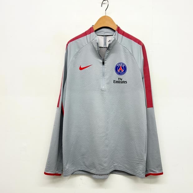 17/18 나이키 PSG 트레이닝 탑 그레이
