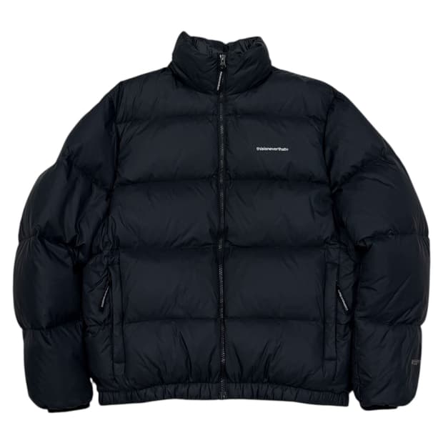 디스이즈네버댓 퍼텍스 T 다운 숏패딩 푸퍼 자켓 블랙 S
