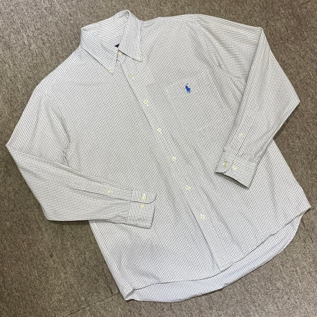 (M) POLO 폴로 랄프로렌 체크 셔츠