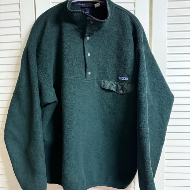 [XL] 파타고니아 신칠라 made in USA 90s 그린