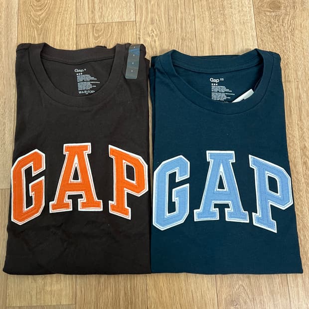 갭 GAP 라운드넥 반팔티 2장 일괄판매