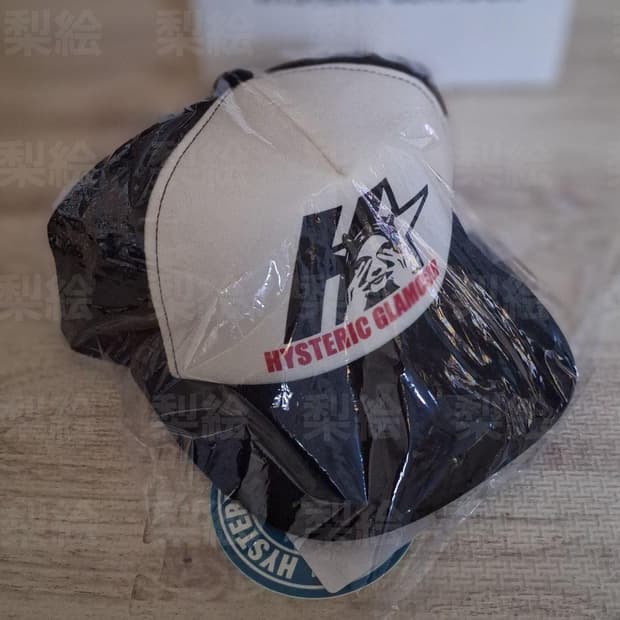 히스테릭 글래머 스타 이블 메쉬 캡 블랙