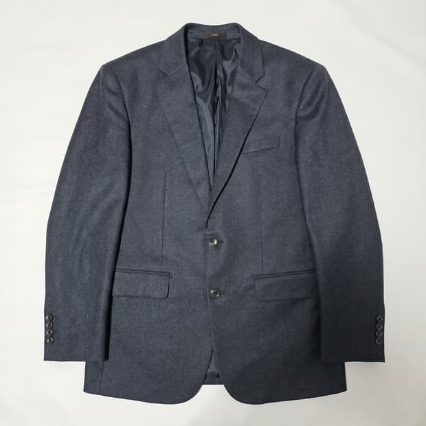[95] 바쏘 BASSO REDA 이태리 슬림핏 울 자켓 다크그레이