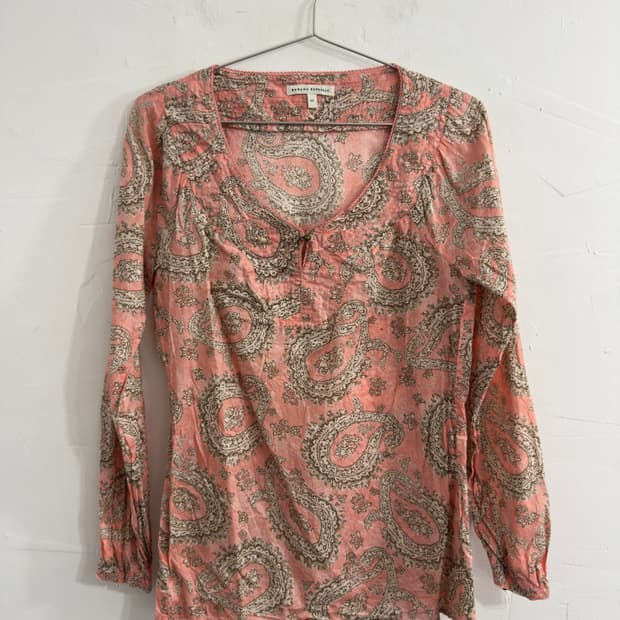 Banana republic ethnic blouse