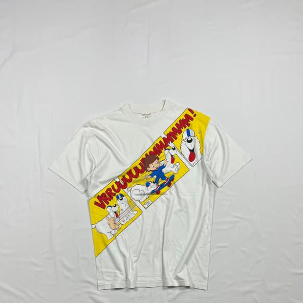 90‘s 94년도 senninha 프린트 반팔티 상품이미지1