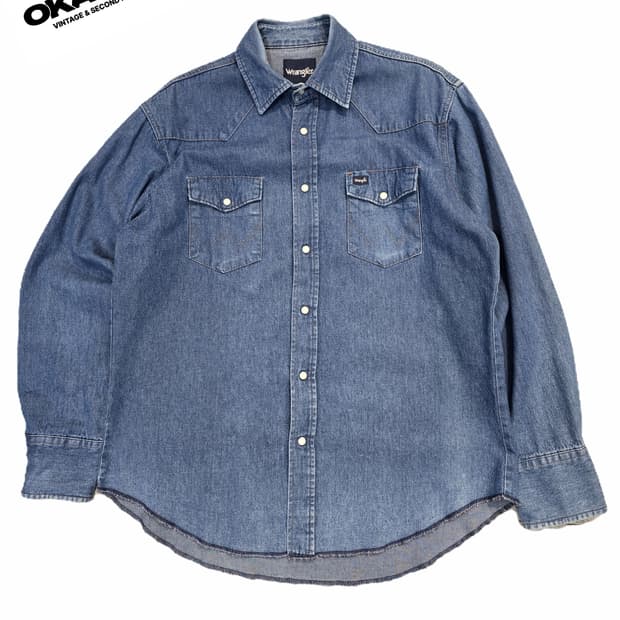 WRANGLER 웨스턴 데님 셔츠