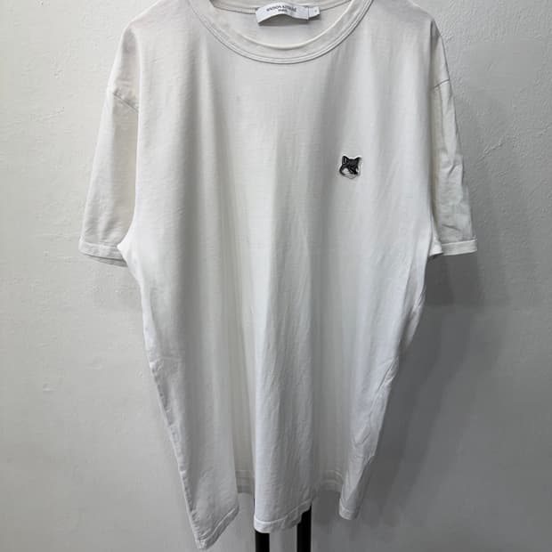 정품) 메종키츠네 남성 반팔티 L