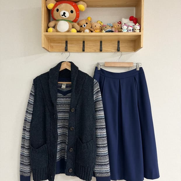 jpn 하구미 스즈코 레이어드 코디세트