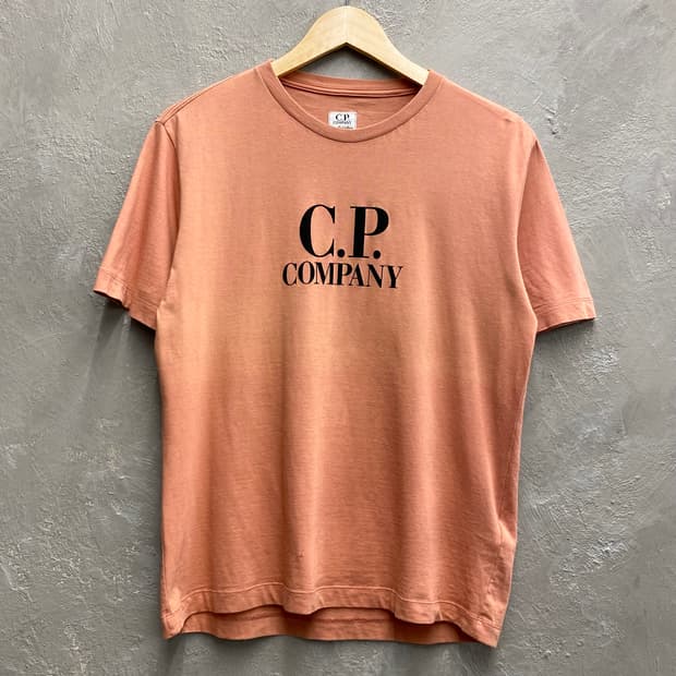 [M] C.P Company 씨피 컴퍼니 고글 프린팅 반팔 티셔츠
