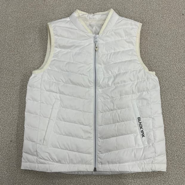 145 블랙야크 구스다운 패딩 조끼 0225M1