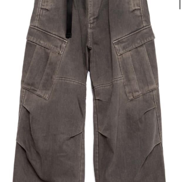 [3] 해칭룸 밀팬츠 워시드 차콜 3