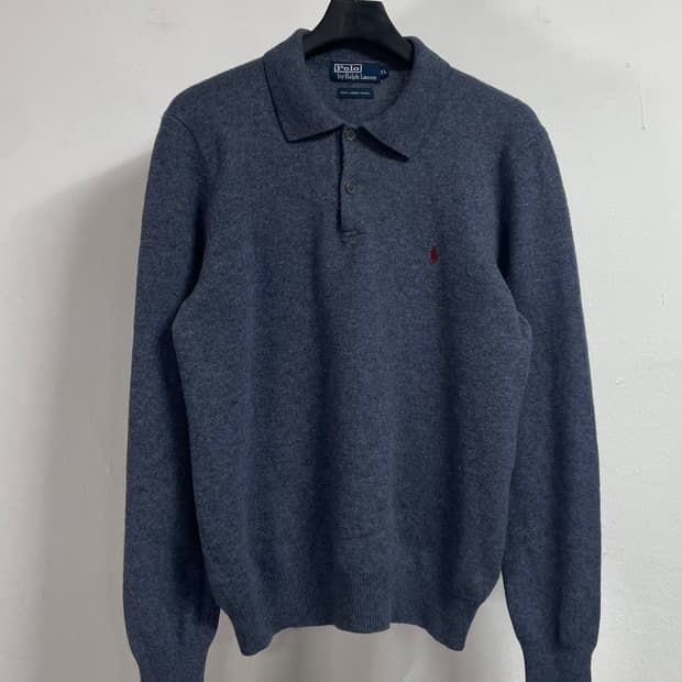 폴로 랄프로렌 울 카라 니트 (on.453)