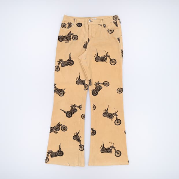 [71-90] 모스키노 여성 패턴 부츠컷 팬츠 0116H2