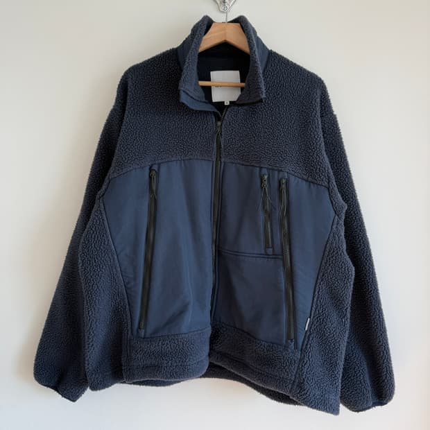 에스피오나지(ESPIONAGE) 집업 플리스