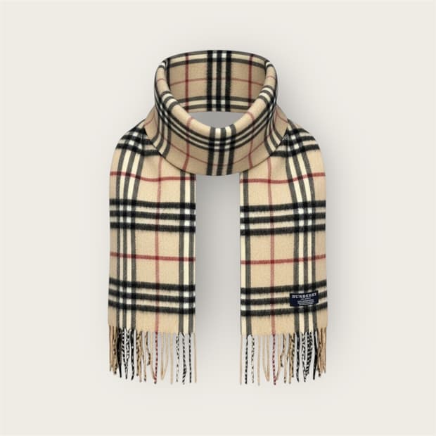 .버버리 캐시미어 노바체크 머플러