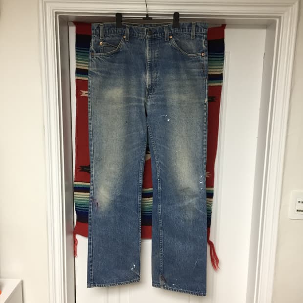 80‘s 리바이스 517 데님 굿페이딩 굿사이즈