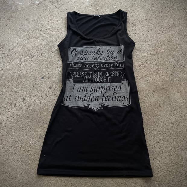 (Elvence)y2k sleeveless top