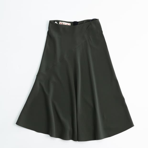 [MARNI] 마르니 사선 절개 드레이프 스커트