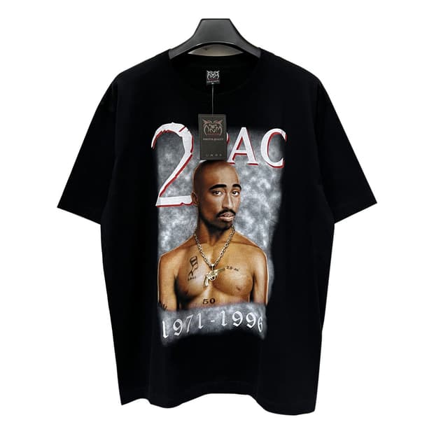 Rock Volution 락볼루션 데드스탁 투팍 빈티지 힙합 반팔티 XL