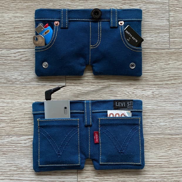 Levi's 511 demin Remake wallet