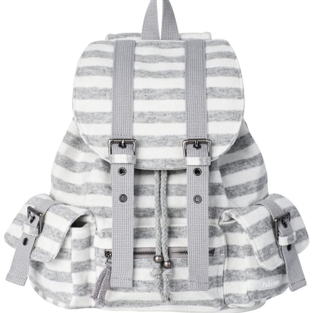파히섬 스트라이프 백팩