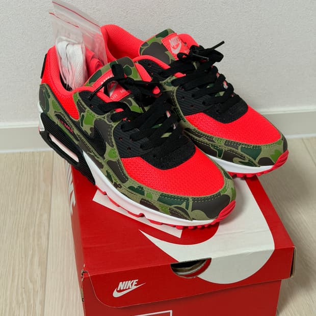 나이키 에어맥스 90 리버스 덕카모