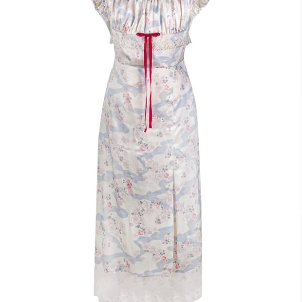 (구함글)미미몽드 사쿠라 벨리 드레스 아이보리 구매원합니다