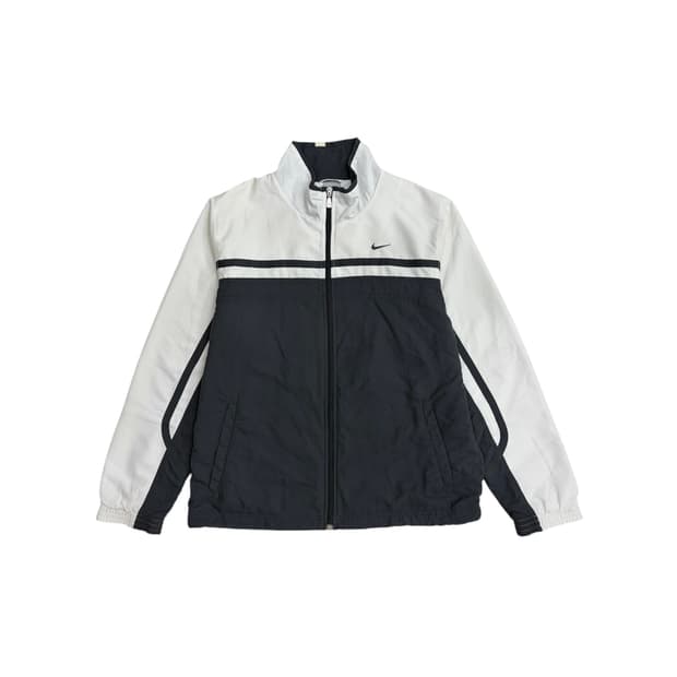 나이키 해외판 올드스쿨 화이트 바람막이 자켓 100 l 정도