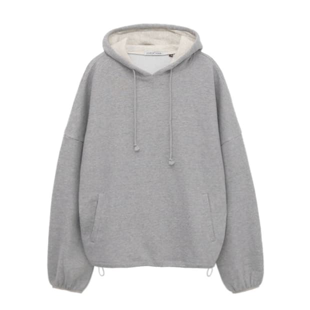 [3] 폴리테루 휴먼인덱스 볼륨후디 그레이