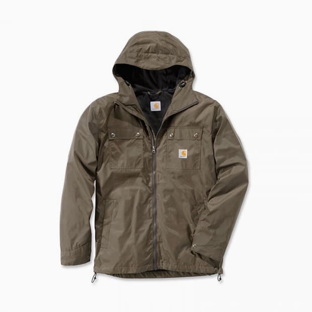 칼하트 OG 빈티지 락포드 레인디펜더 투포켓 바람막이 자켓 3XL