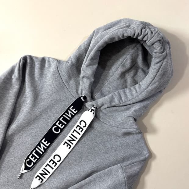 [백화점판/XL]셀린느 스트링 후드티