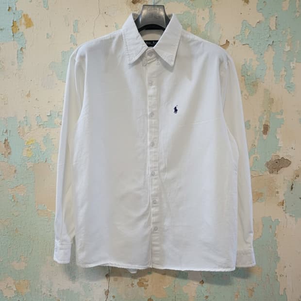 폴로 랄프로렌 남성 화이트 셔츠 L/L