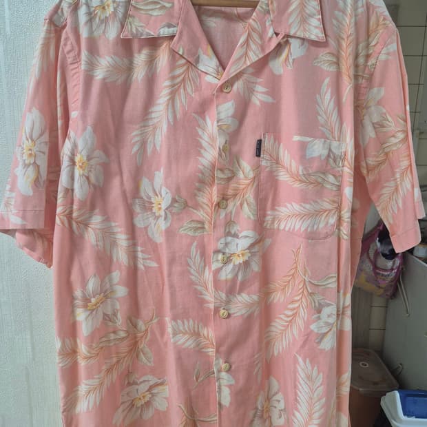 폴로 랄프로렌 90s 하와이안 오픈카라 셔츠